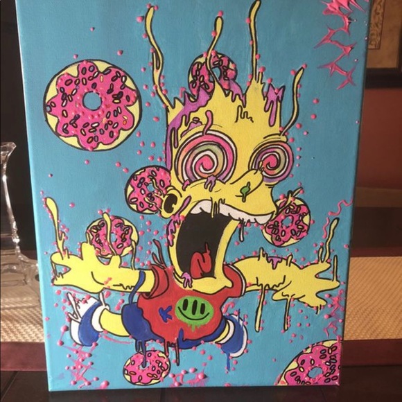 Simpsons custom canvas! - Picture 5 of 6
